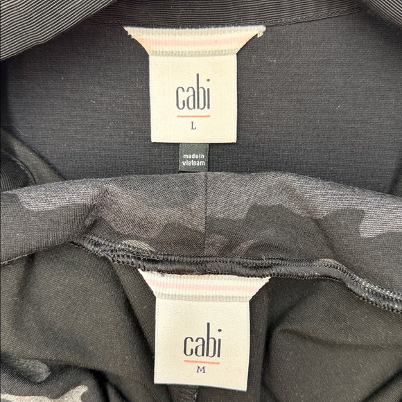 Cabi ATC Gray Camouflage Jacket and matching ATC Leggings Set Sz L/M - Picture 2 of 16